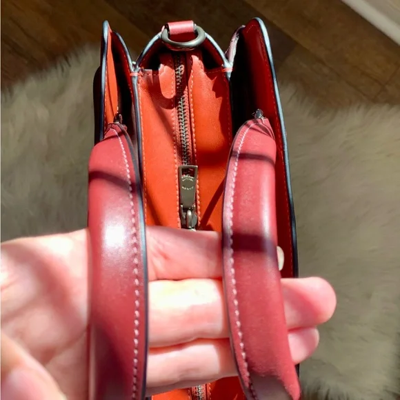 Coach Tate Carryall 29 Satchel Oxblood Multi Pewter - Picture 15 of 17